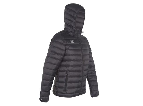UMBRO Core Down Jacket Jr Svart 128 Dunjacka med luva junior 
